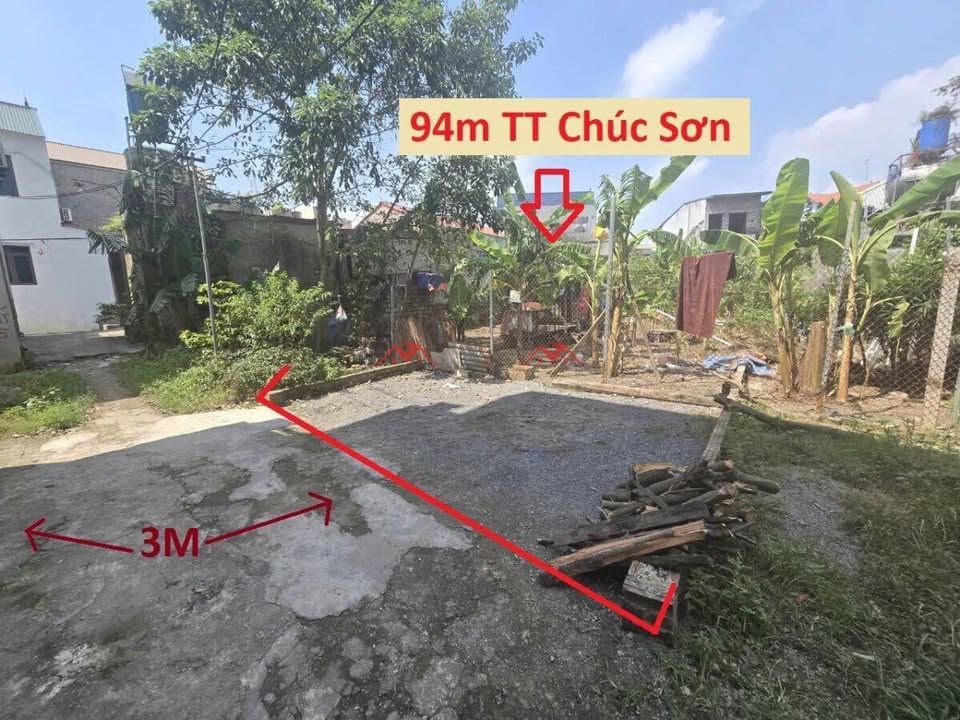 Đất nền thị trấn Chúc Sơn - 94m² - Đầu tư sinh lời cao!