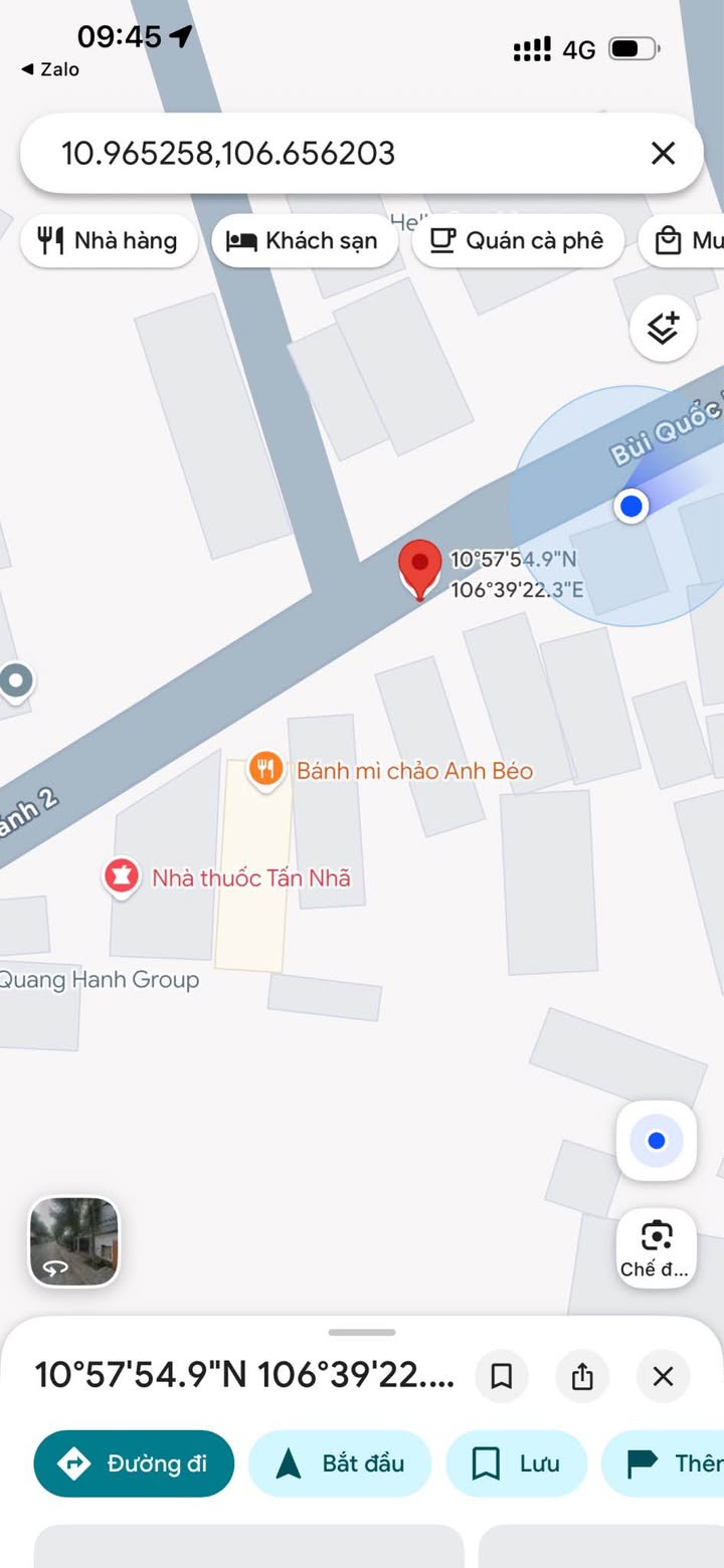 Đất kinh doanh 2 mặt tiền Bùi Quốc Khánh 188m² giá 6.2 tỷ - Cơ hội đầu tư hấp dẫn!