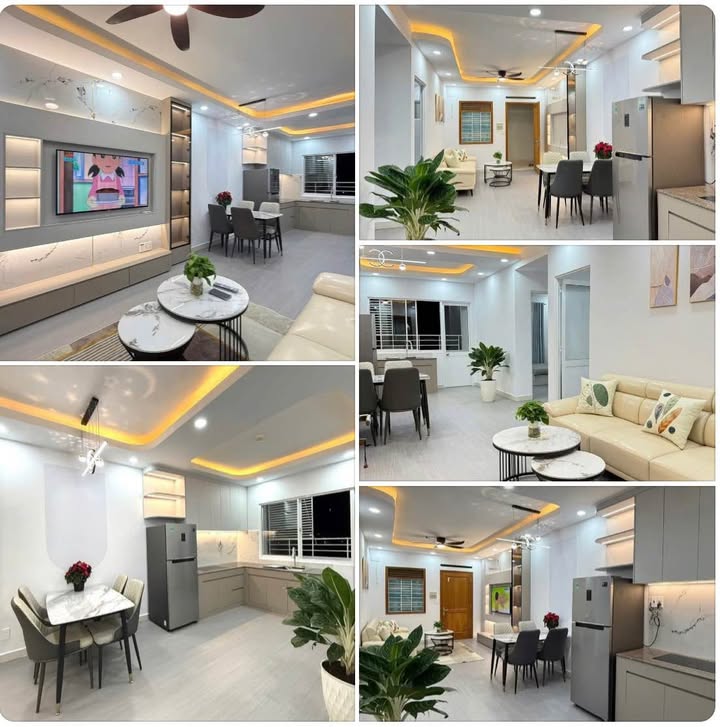 Bán gấp căn hộ CT6 Vĩnh Điềm Trung 59m² - 2PN, full nội thất, giá 2.39 tỷ