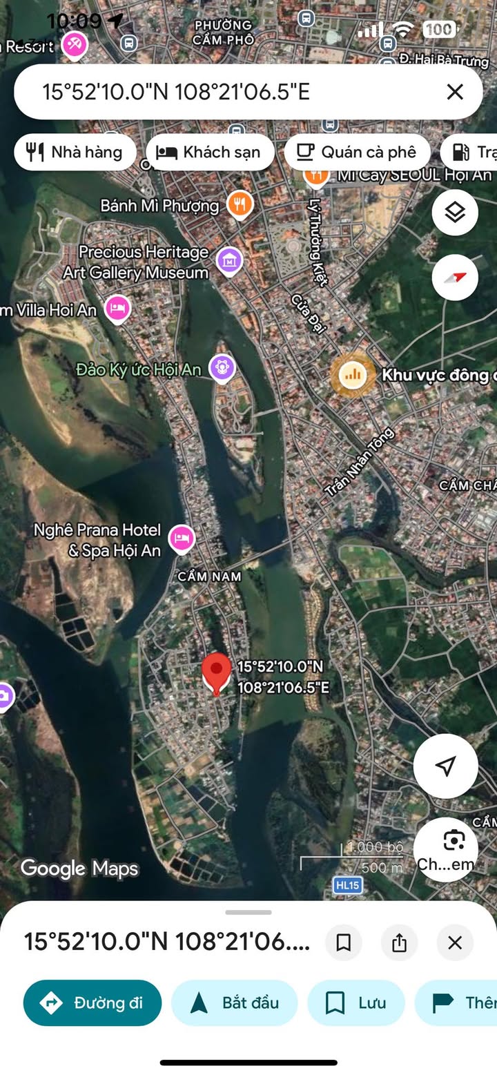 Đất nền Cẩm Nam Hội An 518m² giá 6.6 tỷ - Sổ đỏ đầy đủ, chính chủ bán gấp!