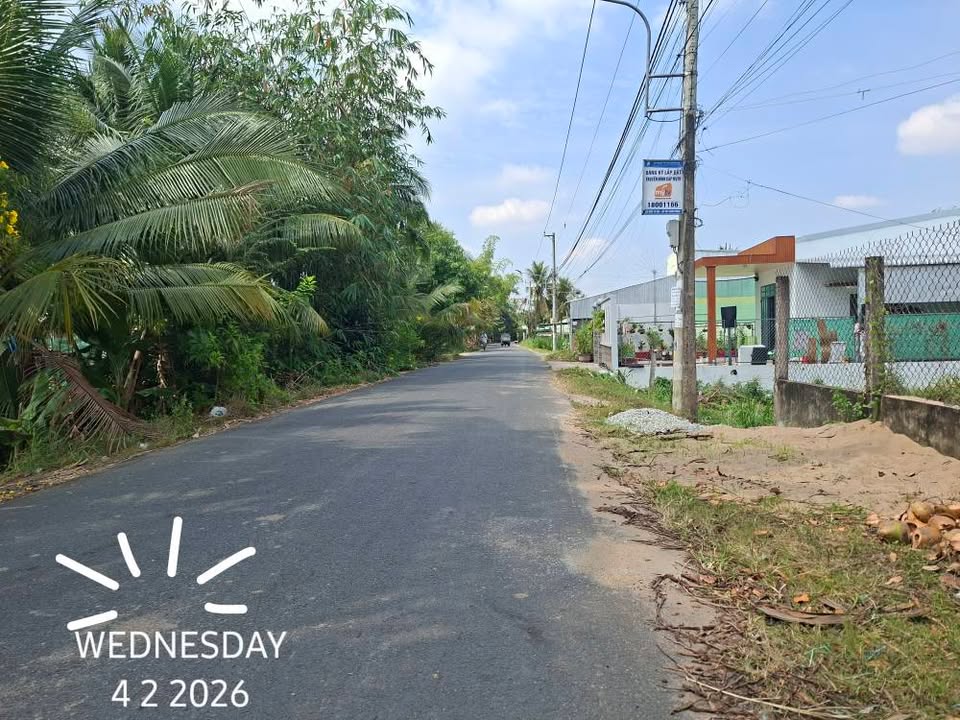 Đất nền 2 mặt tiền đường huyện 90E, phường Đạo Thạnh, 110m² - Cơ hội đầu tư không thể bỏ lỡ!