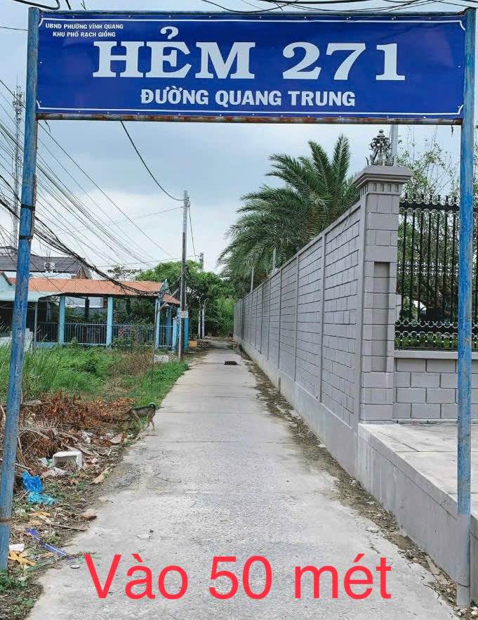 Đất nền phường Vĩnh Quang, Rạch Giá 125m² giá 800 triệu - Cơ hội đầu tư lý tưởng!