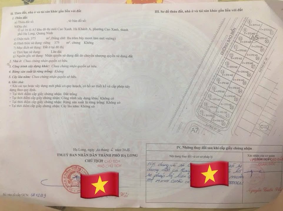 Đất Nền View Biển Hà Khánh A, Hạ Long 375m² - Cơ Hội Đầu Tư Vàng