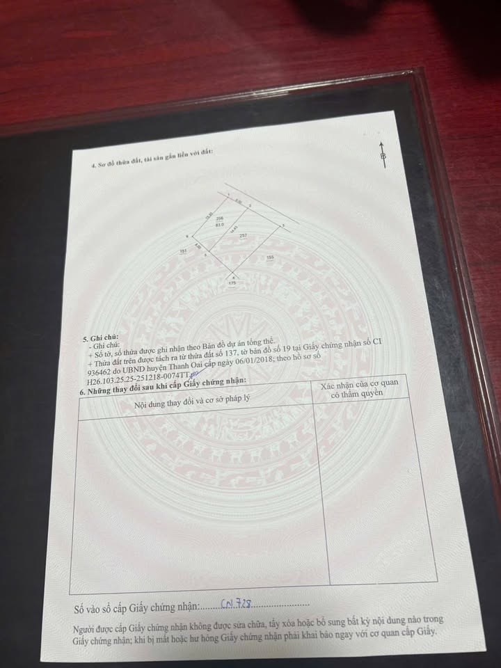 Đất thổ cư Thôn Trung Cao Viên 83m² giá 6.289 tỷ - Cơ hội đầu tư hiếm có!