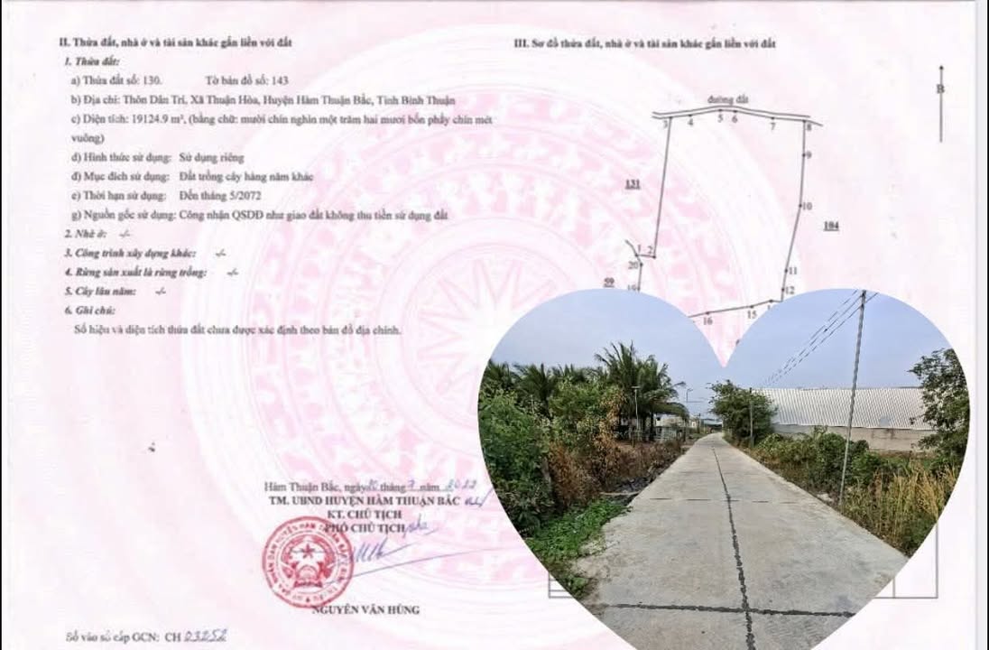 Đất nền 360m² đường bê tông tại Thủ Dầu Một - Giá chỉ 90 triệu!