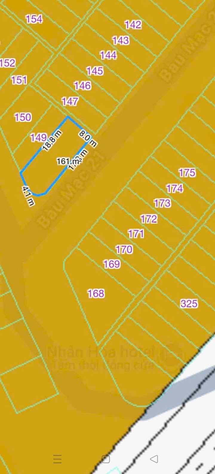 Đất nền Bàu Mạc 21 Đà Nẵng 160.5m² giá 9.25 tỷ - Sổ đỏ chính chủ, vị trí đắc địa!