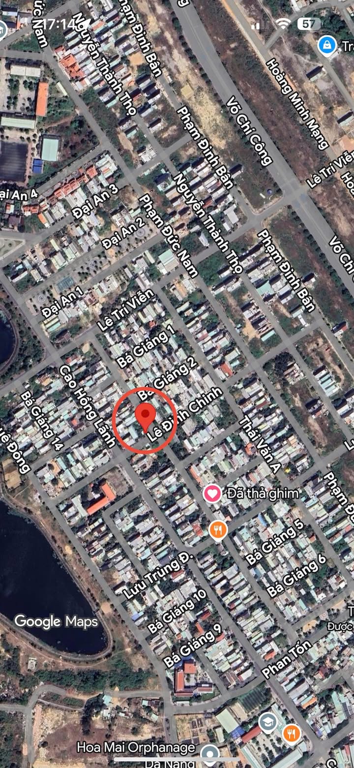 Đất lô góc ngã tư Bá Tùng 1, Ngũ Hành Sơn 166m² - Cơ hội đầu tư lý tưởng!