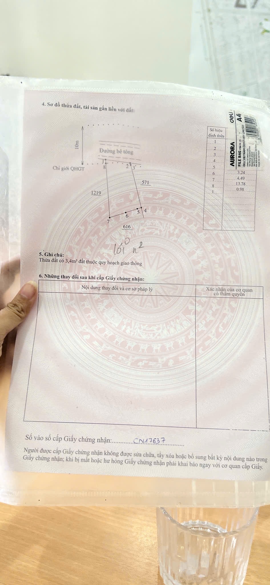 Đất nền Tân Định, Ninh Hòa 98.6m² - Đất thổ cư 100%!