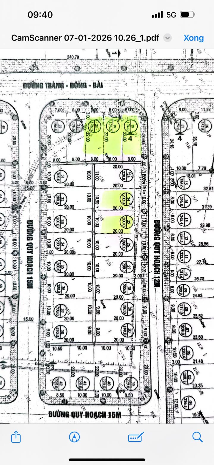 Đất nền Bài Sơn, Đô Lương 200m² - Sổ đỏ chính chủ, Giá tốt đầu tư!