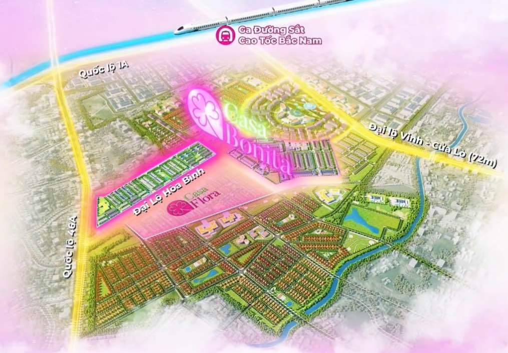 Nhà Phố VSIP Nghệ An 102m² - Đầu tư, An cư, Kinh doanh