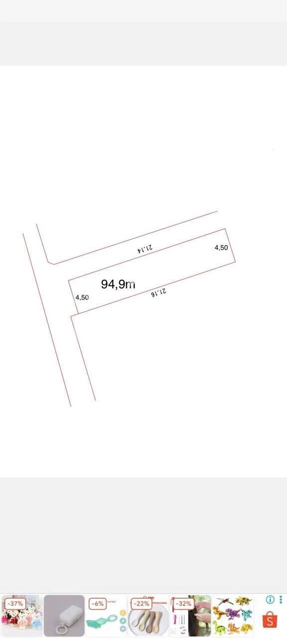 Đất thổ cư Vĩnh Lộc, Thư Phú 94,9m² giá 533 triệu - Đường ô tô vào tận nơi!