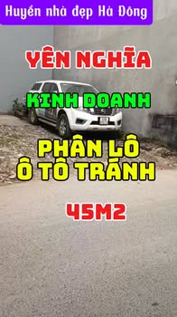 Đất phân lô Yên Nghĩa Hà Đông 45m² - Sổ đỏ chính chủ, kinh doanh tốt!