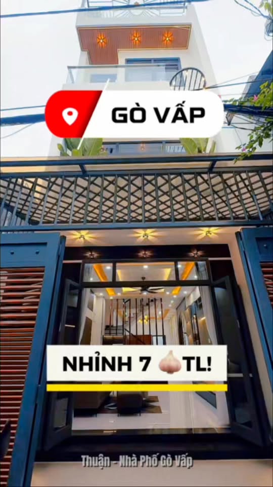Nhà Phố Phạm Văn Chiêu Gò Vấp 72m² 4 Tầng - 6 Tỷ Chính Chủ