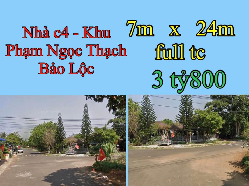 Đất nền P1 Bảo Lộc 165m² giá 3.8 tỷ - Sổ đỏ chính chủ, thổ cư 100%