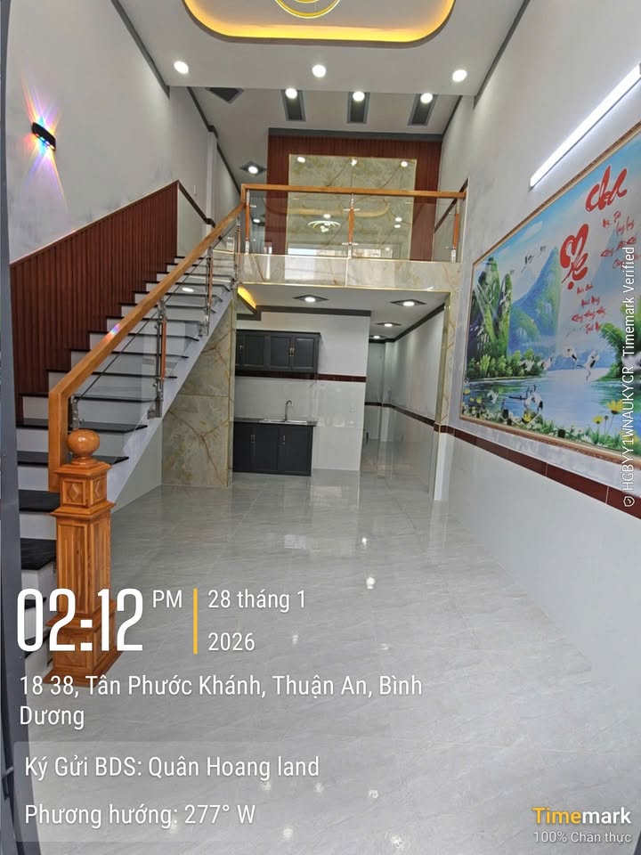 Nhà Sổ Chung Tân Phước Khánh 48m² - 2PN Giá 1.15 Tỷ, Hướng Đông