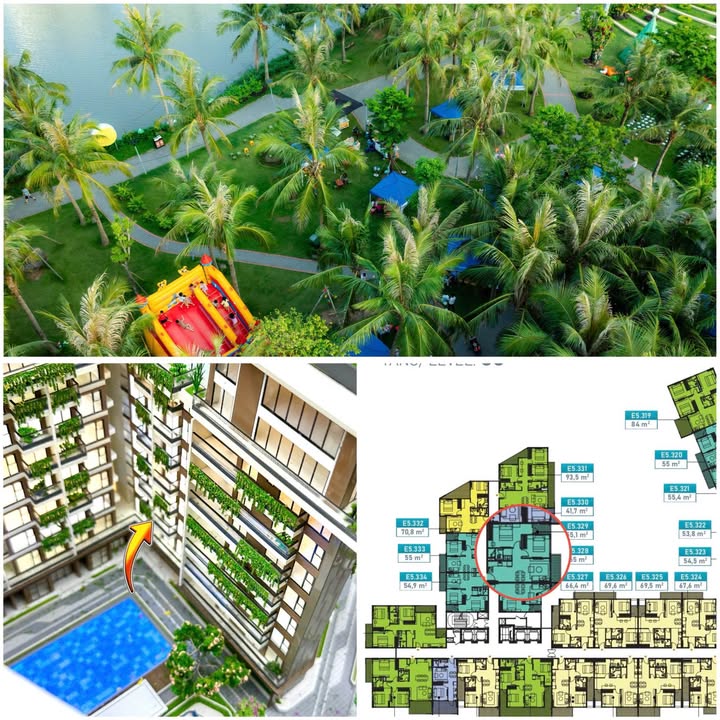 Căn hộ EcoRivers Hải Dương 55,1m² - View đẹp, an ninh 24/7