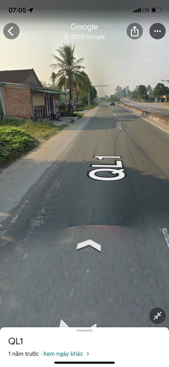 Đất Thổ Cư 200m² Mặt Tiền QL1A, Hà Tĩnh - Sẵn Sàng Xây Dựng