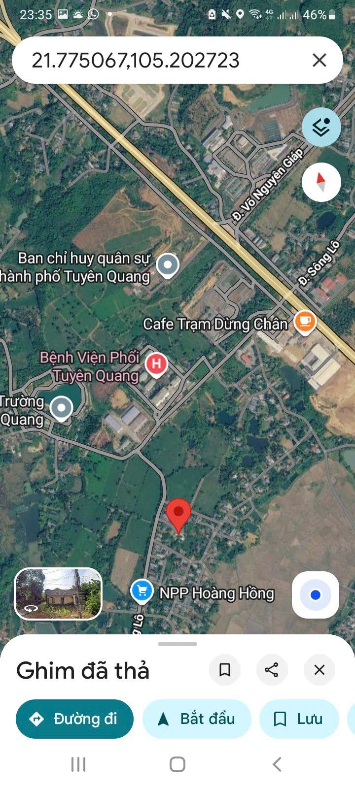 Đất nền Tổ 17 An Tường, Tuyên Quang 280m² giá 1.6 tỷ - Tiềm năng tăng giá cao!