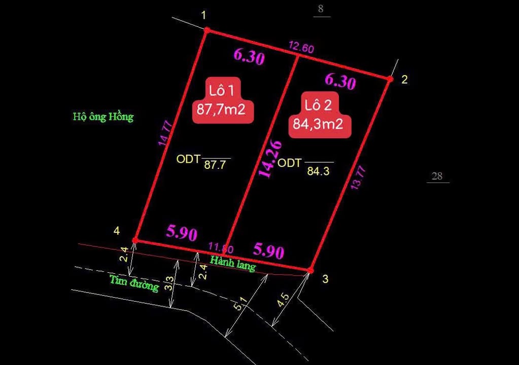 Đất nền Khu Yên Lãng 1, Mạo Khê 172m² - Đất thổ cư 100%
