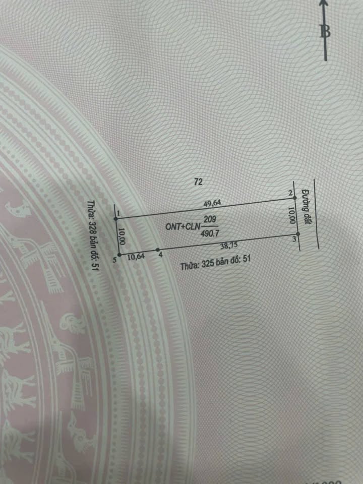 Bán Đất Vàng Châu Thành, Tây Ninh: 490m² Thổ Cư, Gần Chợ Phước Vinh