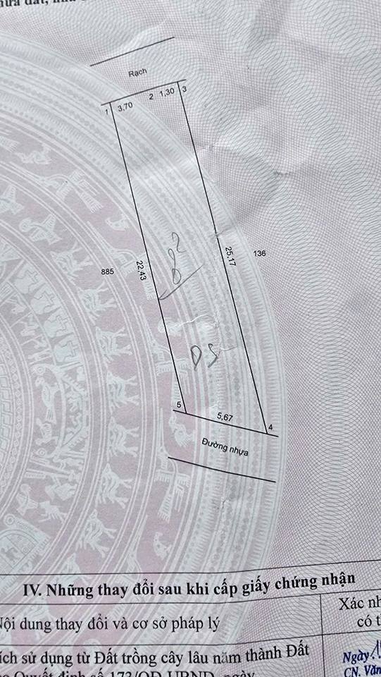 Đất nền Khu Kim Cương P. Tân Hạnh 119m² giá 1.547 tỷ - Sổ đỏ chính chủ