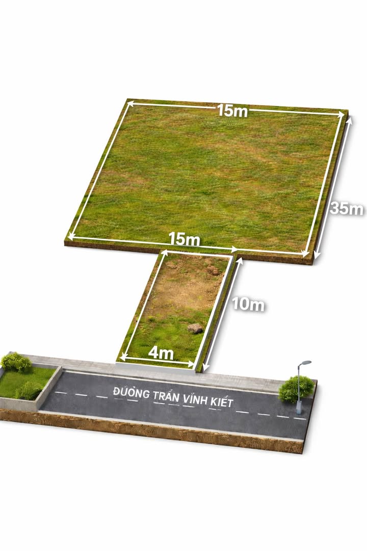 Đất mặt tiền Trần Vĩnh Kiết, Cần Thơ 573m² giá 11.9 tỷ - Đầu tư sinh lời ngay!