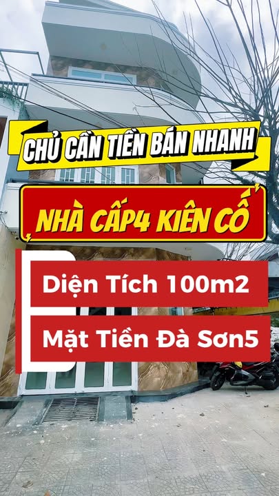 Nhà Mặt Tiền Đà Sơn 5, 100m² - Sổ Hồng Chính Chủ, Giá 4.2 Tỷ