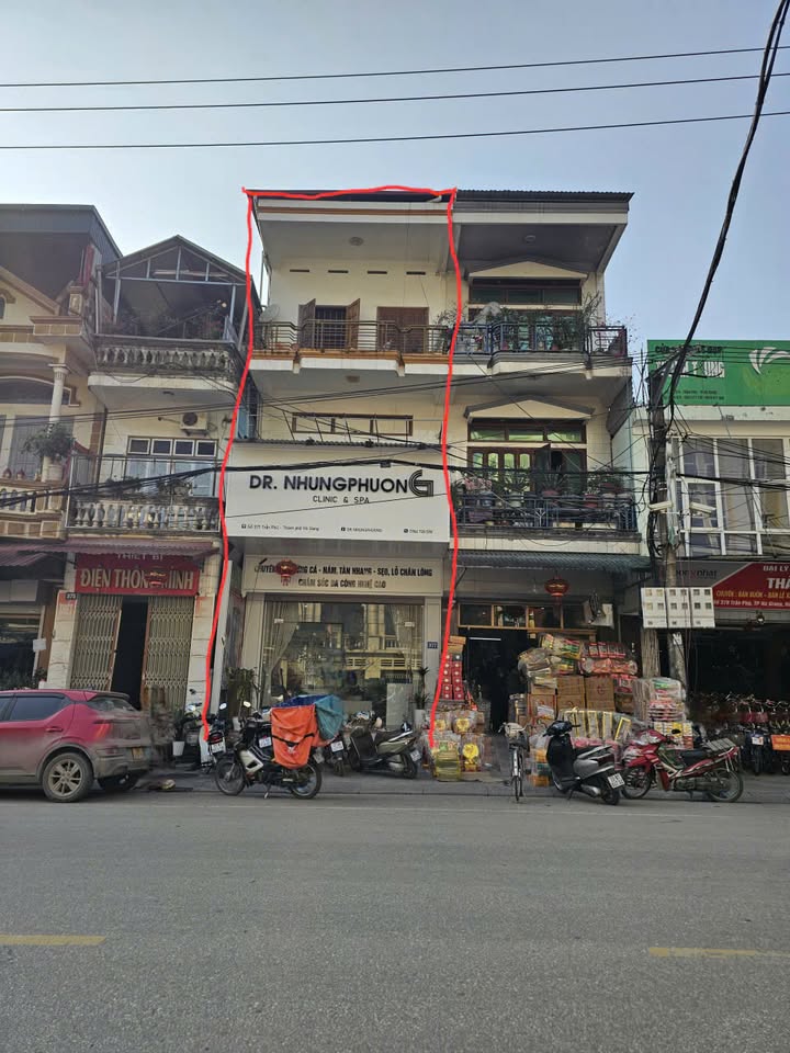 Nhà phố mặt tiền Trần Phú Hà Giang 105m² - Vị trí vàng kinh doanh!