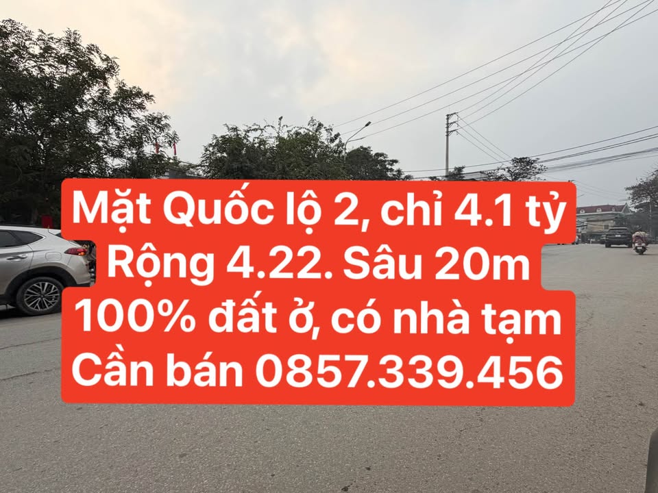 Nhà phố QL2 Vị Xuyên, Hà Giang 80m² 4.1 tỷ - Đầu tư sinh lời!