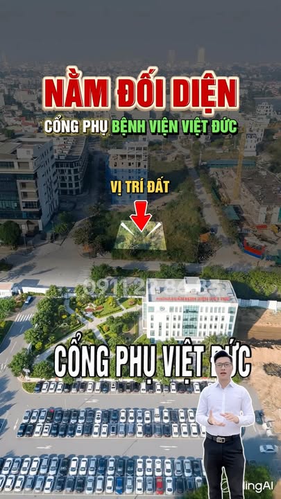 FrontHouse Phường Lê Hồng Phong 281m² - Đối diện cổng Phụ bệnh viện Việt Đức