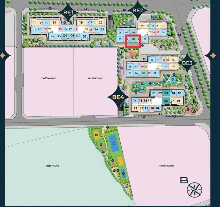 Căn hộ The Beverly VOP 78.3m² giá 5.25 tỷ - Hướng Tây Nam, an ninh 24/7!