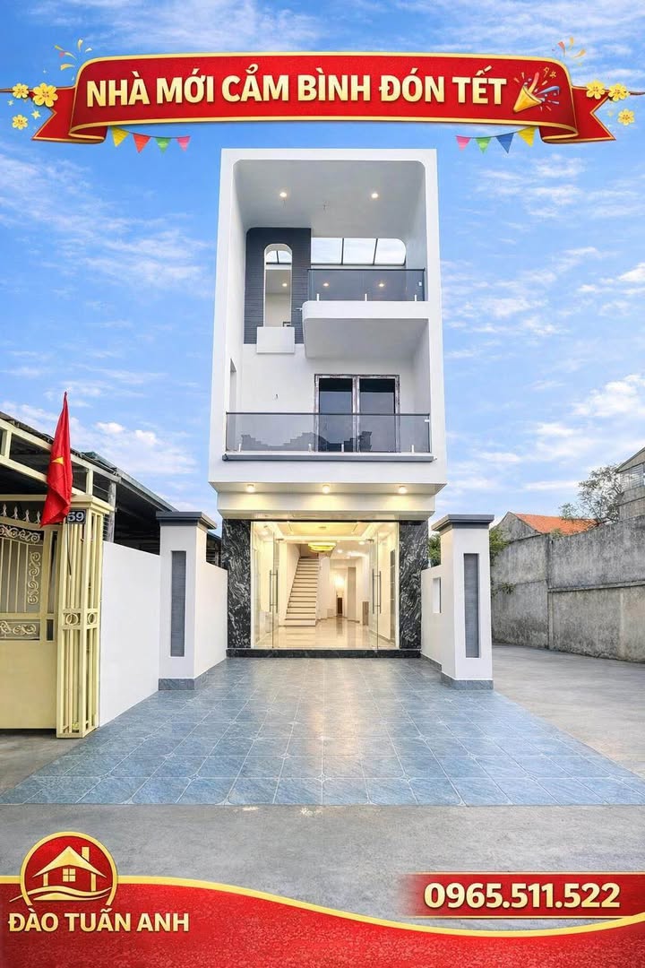 Nhà mới Cẩm Bình, Cẩm Phả 100m² giá 3 tỷ - Đón Tết về ở ngay!