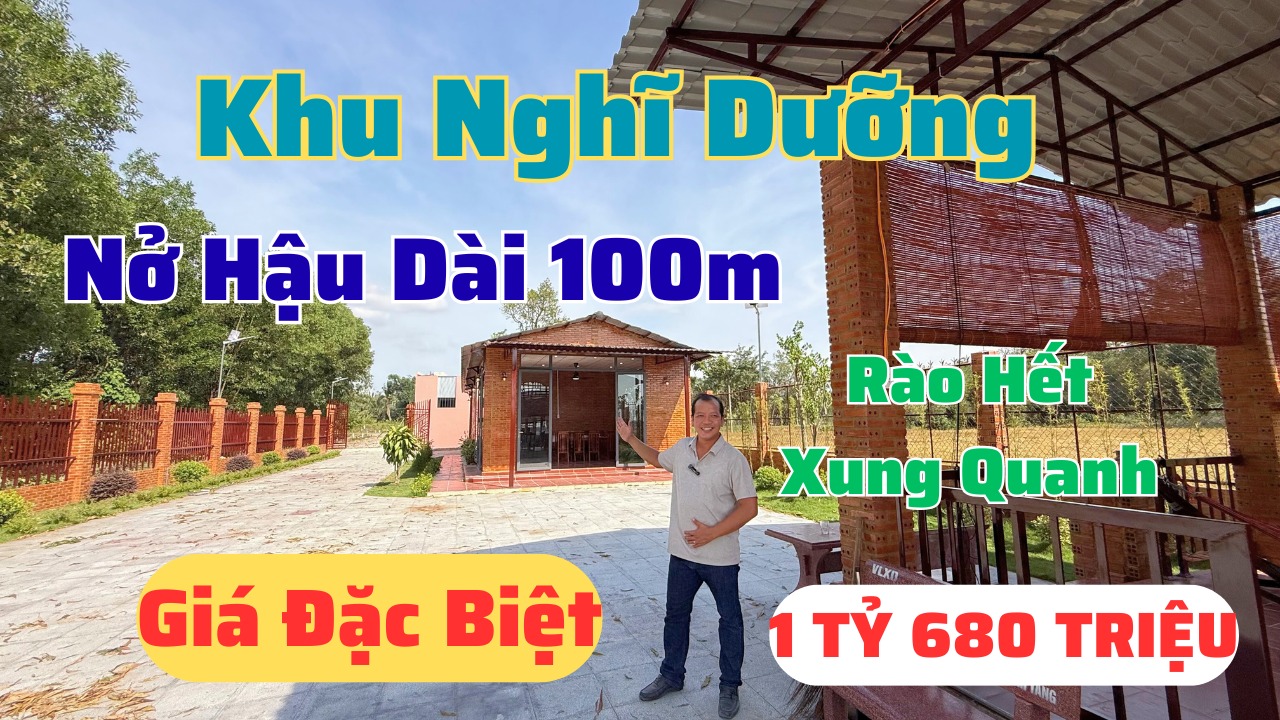 Đất vườn Hảo Đước, Châu Thành 1185m² - Đường to ô tô