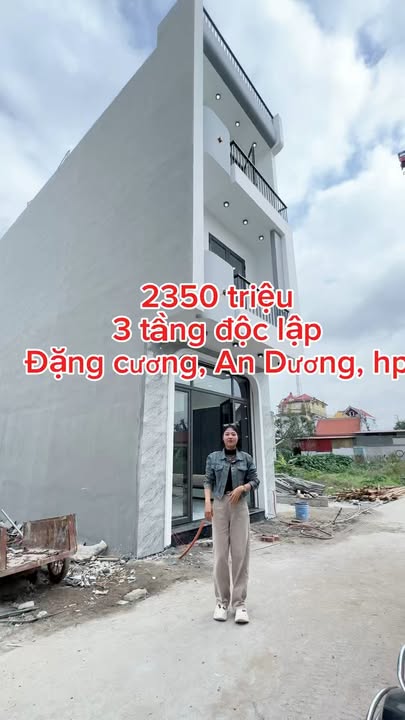 Nhà riêng Đồng Quang, An Dương 52m² giá 2.35 tỷ - Ô tô vào tận nhà!