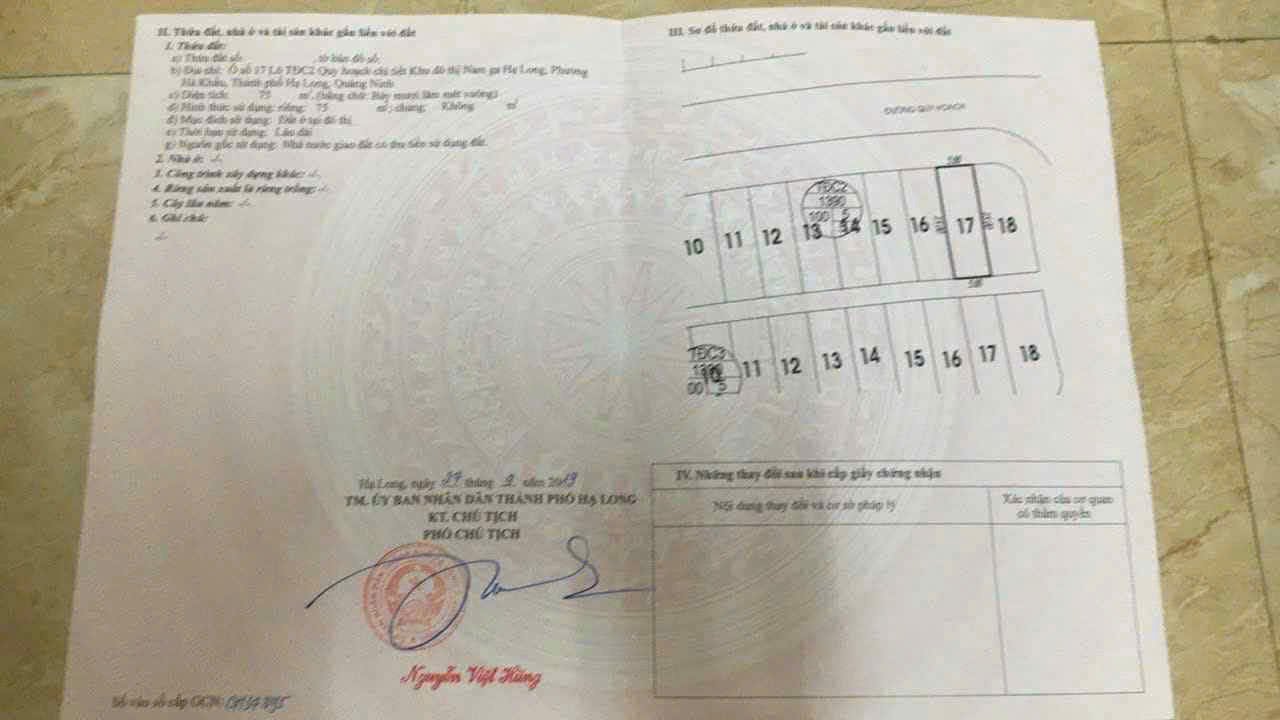 Đất nền Nam Ga Hạ Long 75m² giá 4 tỷ - Đầu tư sinh lời lý tưởng!