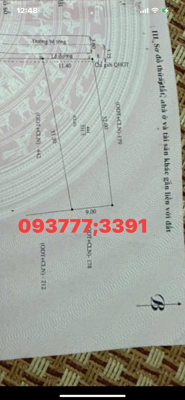 Đất nền Nam Phước 332m² giá 9xx triệu - Sổ đỏ chính chủ!