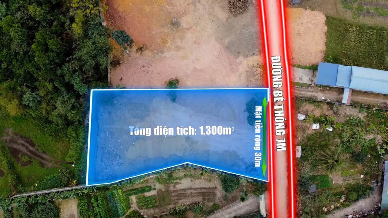 Đất nền Phường Quyết Thắng, Thái Nguyên 1300m² - Tiềm năng tăng giá vượt trội!