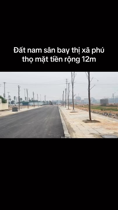 Đất nền mặt tiền 180m² P. Hùng Vương, TX. Phú Thọ - Kinh doanh đắc lợi