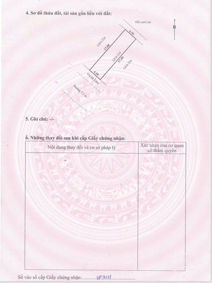 Đất nền Dự án Dọc Hạ, Kim Thành 76.5m² - Sổ hồng sẵn, ký ngay!