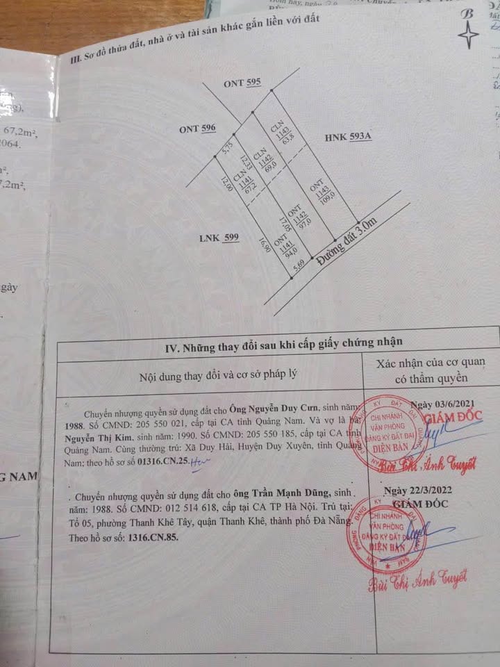 Đất nền Thôn Phú Đông, Điện Bàn 161m² - Sổ đỏ chính chủ!