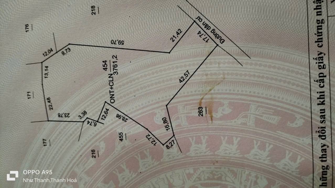 Đất vườn Phú Nhuận, Như Thanh 3700m² - Sinh thái xanh