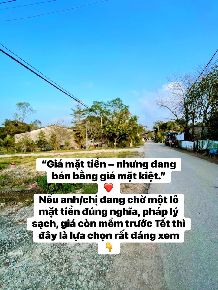 Đất mặt tiền Tam Thai TP Huế 89m² giá hơn 1.8 tỷ - Sổ đỏ chính chủ