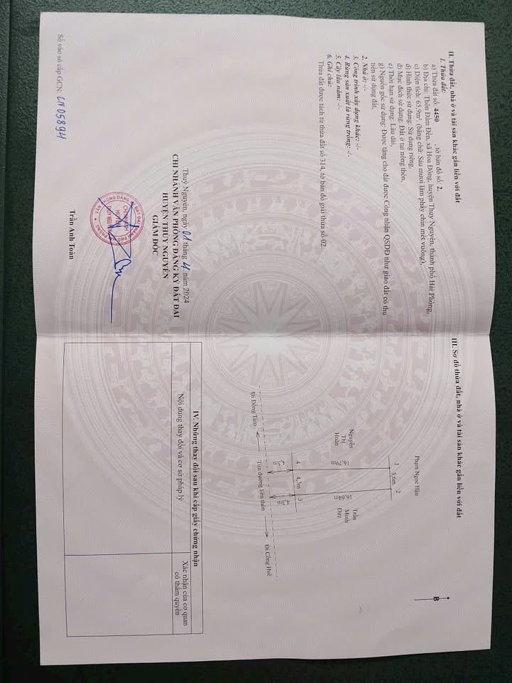 Đất nền Thủy Nguyên 66m² đối diện Doji - Tiềm năng tăng giá cao!