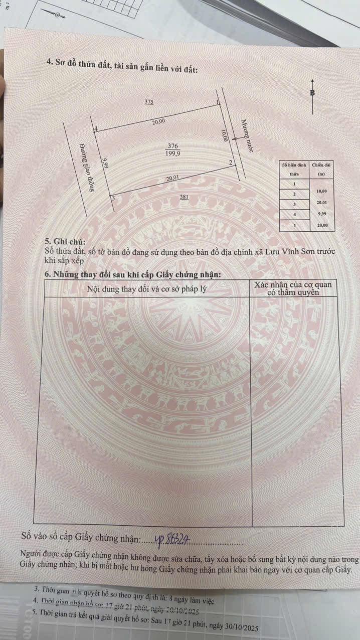 Đất nền Thạch Vĩnh 200m² giá 3.05 tỷ - Cơ hội đầu tư tuyệt vời!