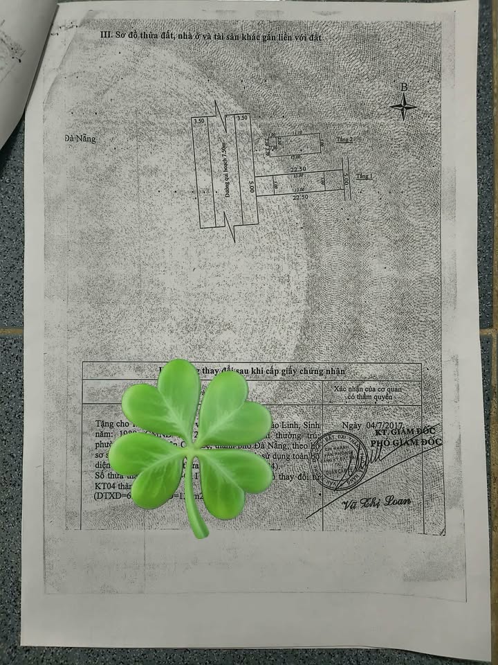 Nhà mặt tiền Lê Thạch Hải Châu 112m² 6.05 tỷ - Vị trí đắc địa