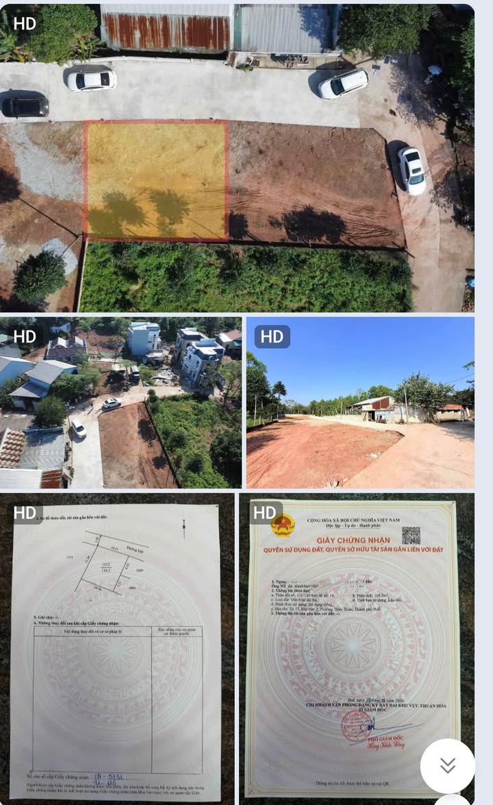 Đất nền kiệt ô tô Vũ Ngọc Phan Huế 118m² giá 1.6 tỷ - Đầu tư sinh lời hấp dẫn!