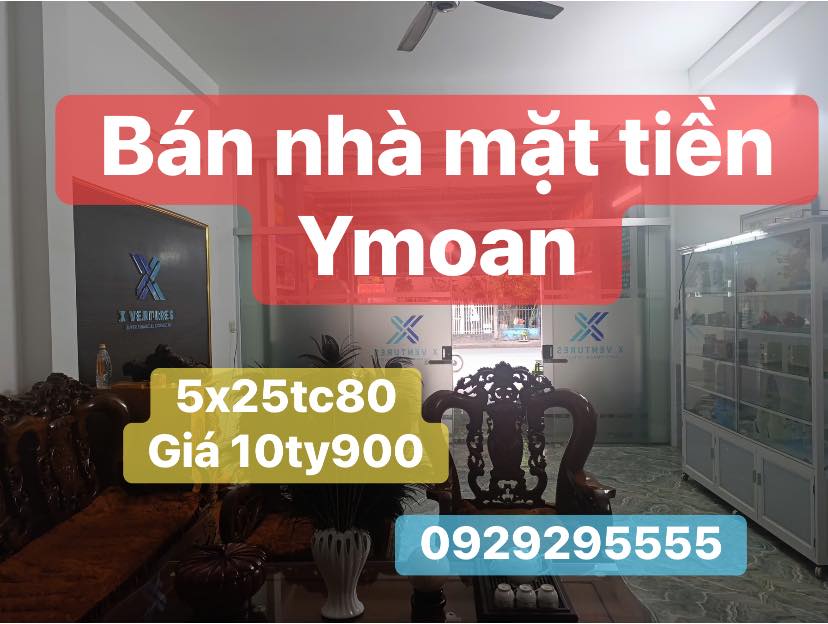 Nhà phố Y Moan, TP. Buôn Ma Thuột 125m² - Mặt tiền kinh doanh đắc địa!