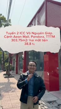 Đất nền 2 mặt tiền ICC Võ Nguyên Giáp, Hải Phòng - 303.75m² - Kinh doanh sầm uất