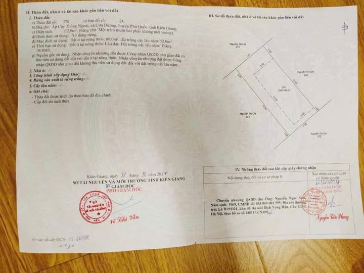 Đất nền Cửa Dương Phú Quốc 112m² - Sổ đỏ chính chủ xây ở ngay