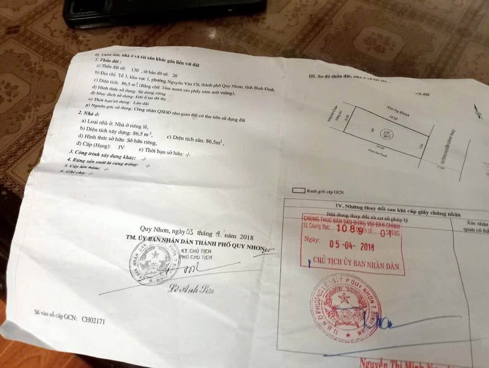 Nhà Nguyễn Đình Thụ Quy Nhơn 86m² giá 7.5 tỷ - Giá tốt hiếm có!